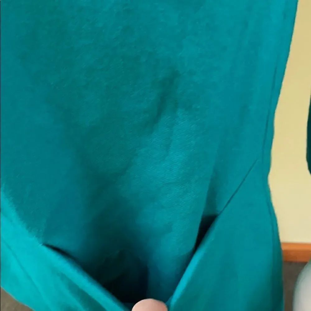 J Crew Turquoise Tunic w/Pockets - Picture 2 of 6